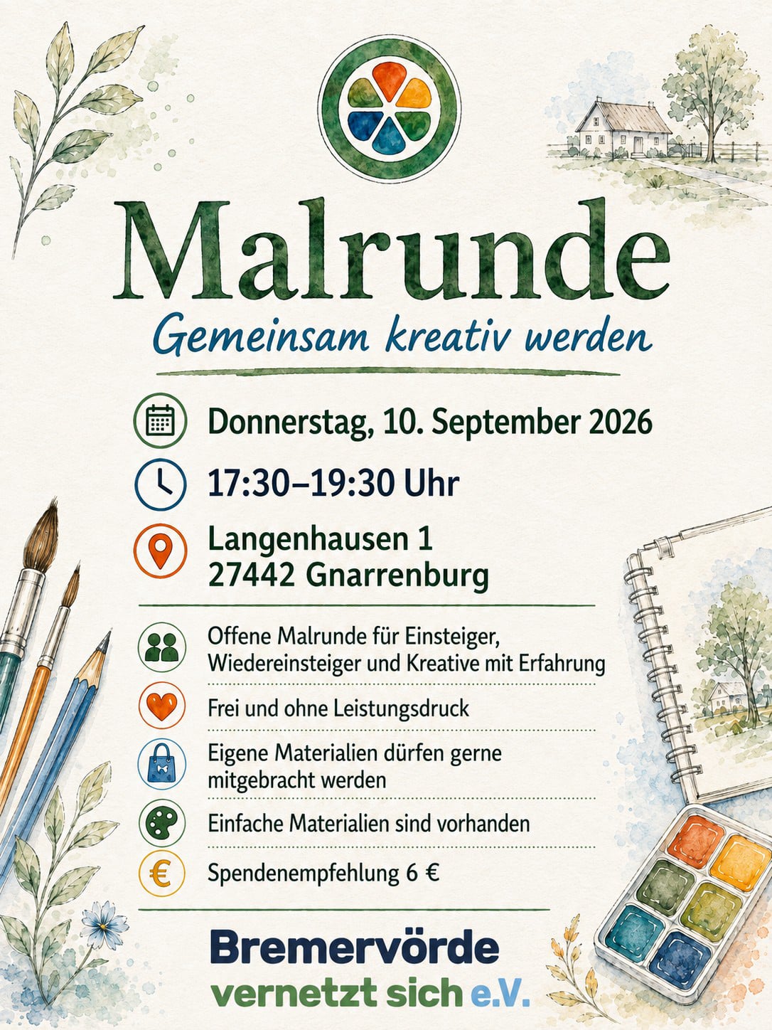 Malrunde - Langenhauden Bremervörde vernetzt sich e.V.