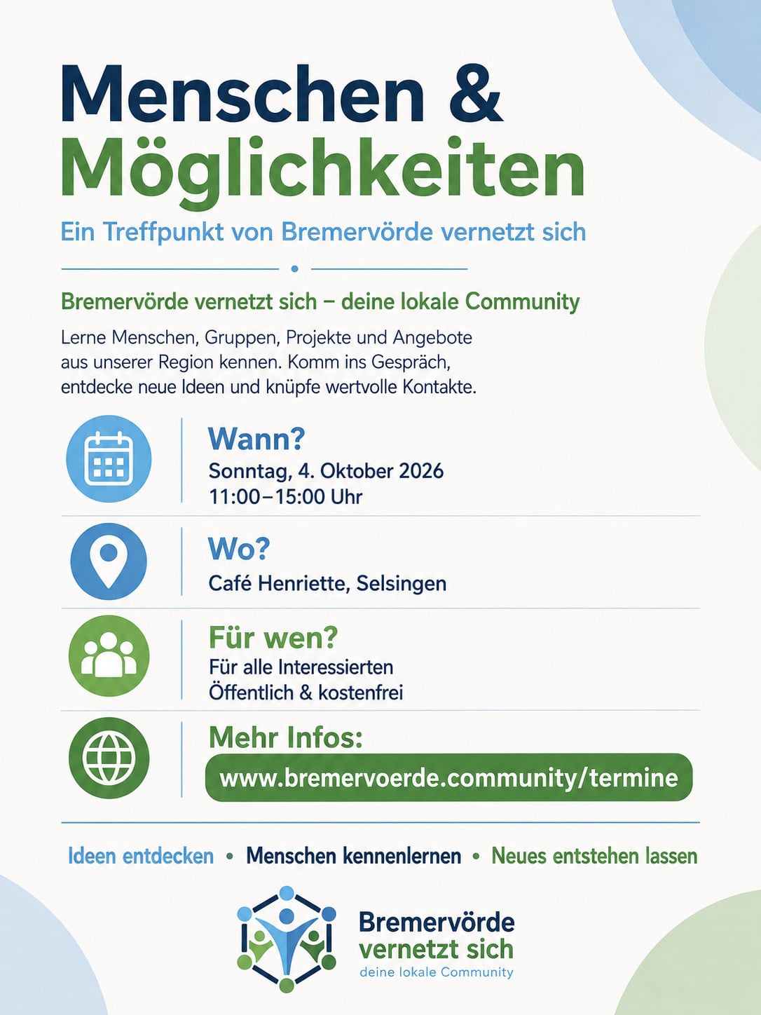 Menschen & Möglichkeiten Cafe Henriette